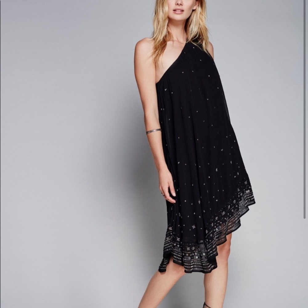 Beaded free people dress